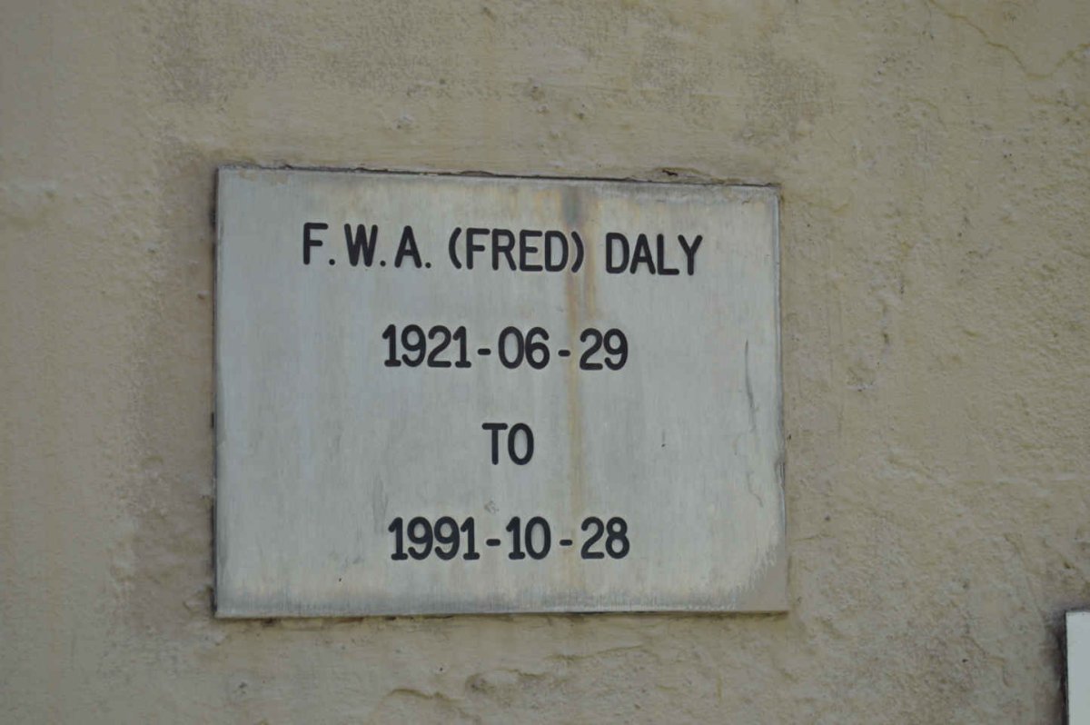 DALY F.W.A. 1921-1991