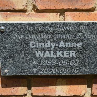 WALKER Cindy-Anne 1983-2000