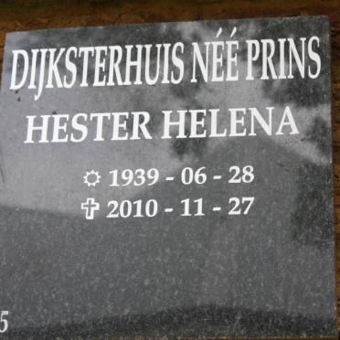 DIJKSTERHUIS Hester Helena nee PRINS 1939-2010