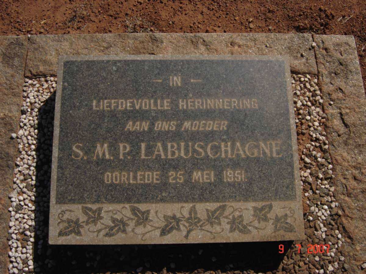 LABUSCHAGNE S.M.P. -1951