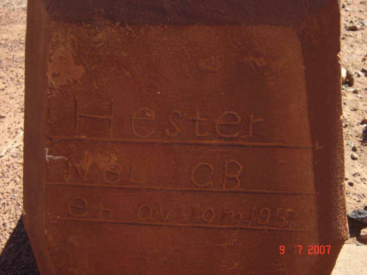 NEL Hester 1932-1932