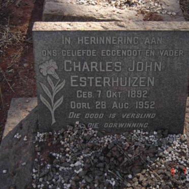 ESTERHUIZEN Charles John 1892-1952