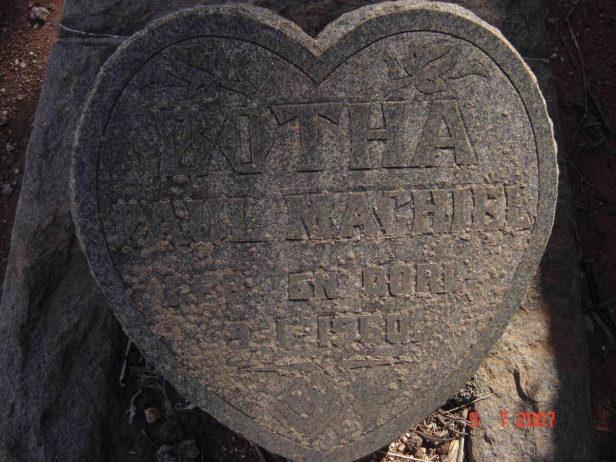 BOTHA Paul Maghiel 1960-1960