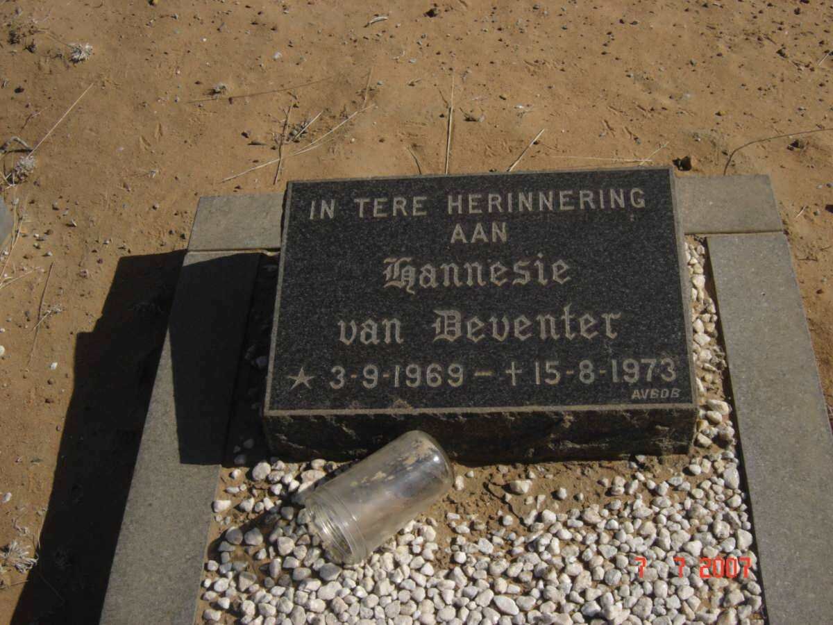DEVENTER Hannesie, van 1969-1969