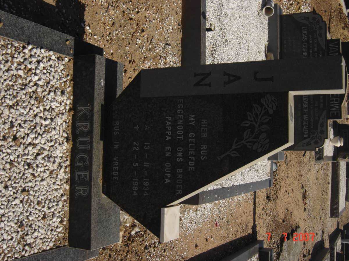 KRUGER Jan 1934-1984