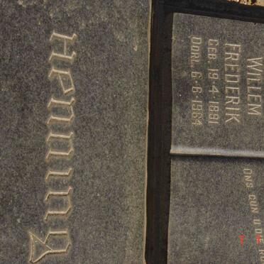 HENNING Willem Frederik 1891-1964