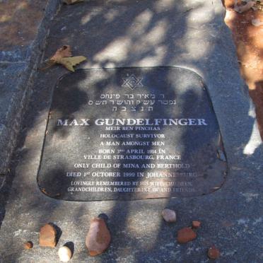 GUNDELFINGER Max 1914-1999