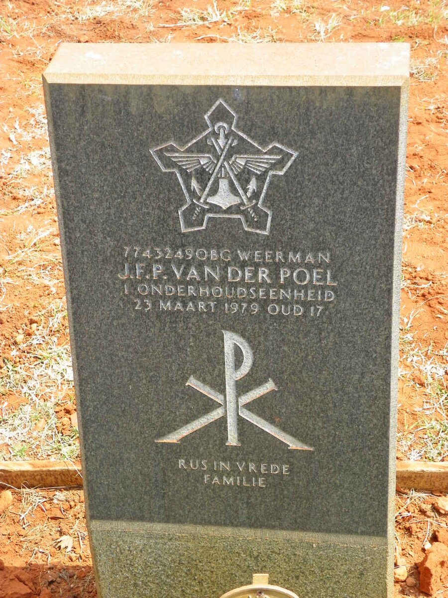 POEL J.F.P., van der -1979