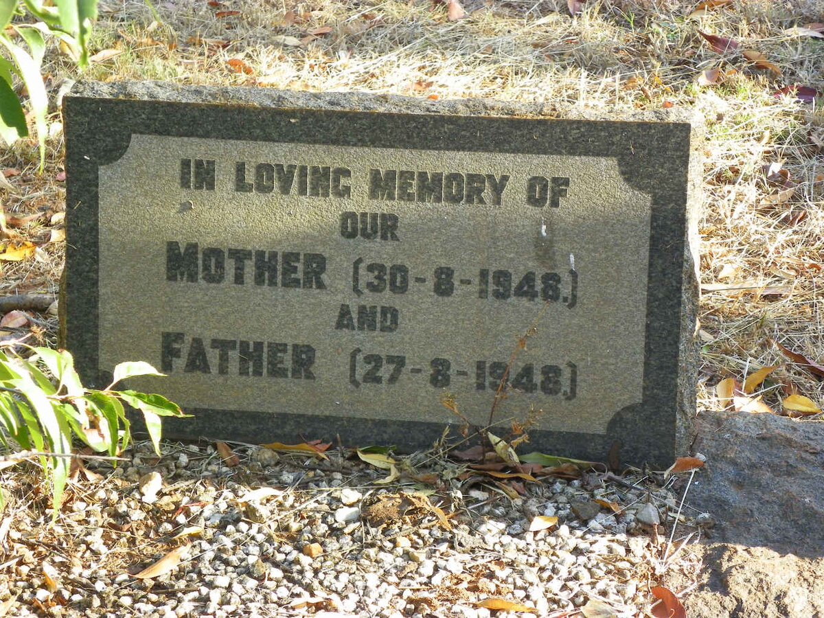 ? Father -1948 &amp; Mother -1948