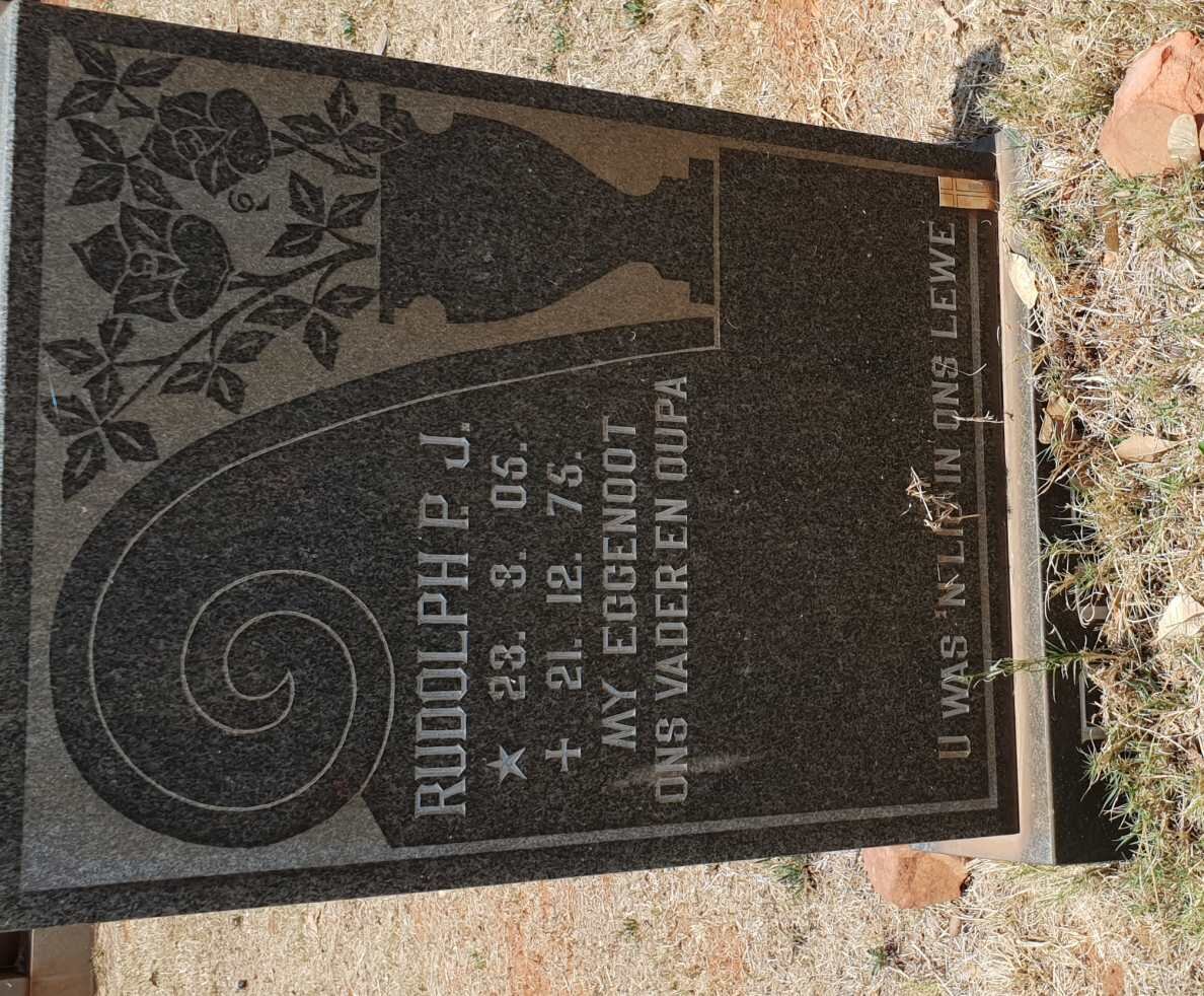 ? Rudolph P.J. 1905-1975