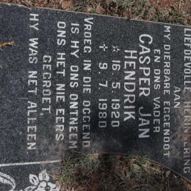 ? Casper Jan Hendrik 1920-1980