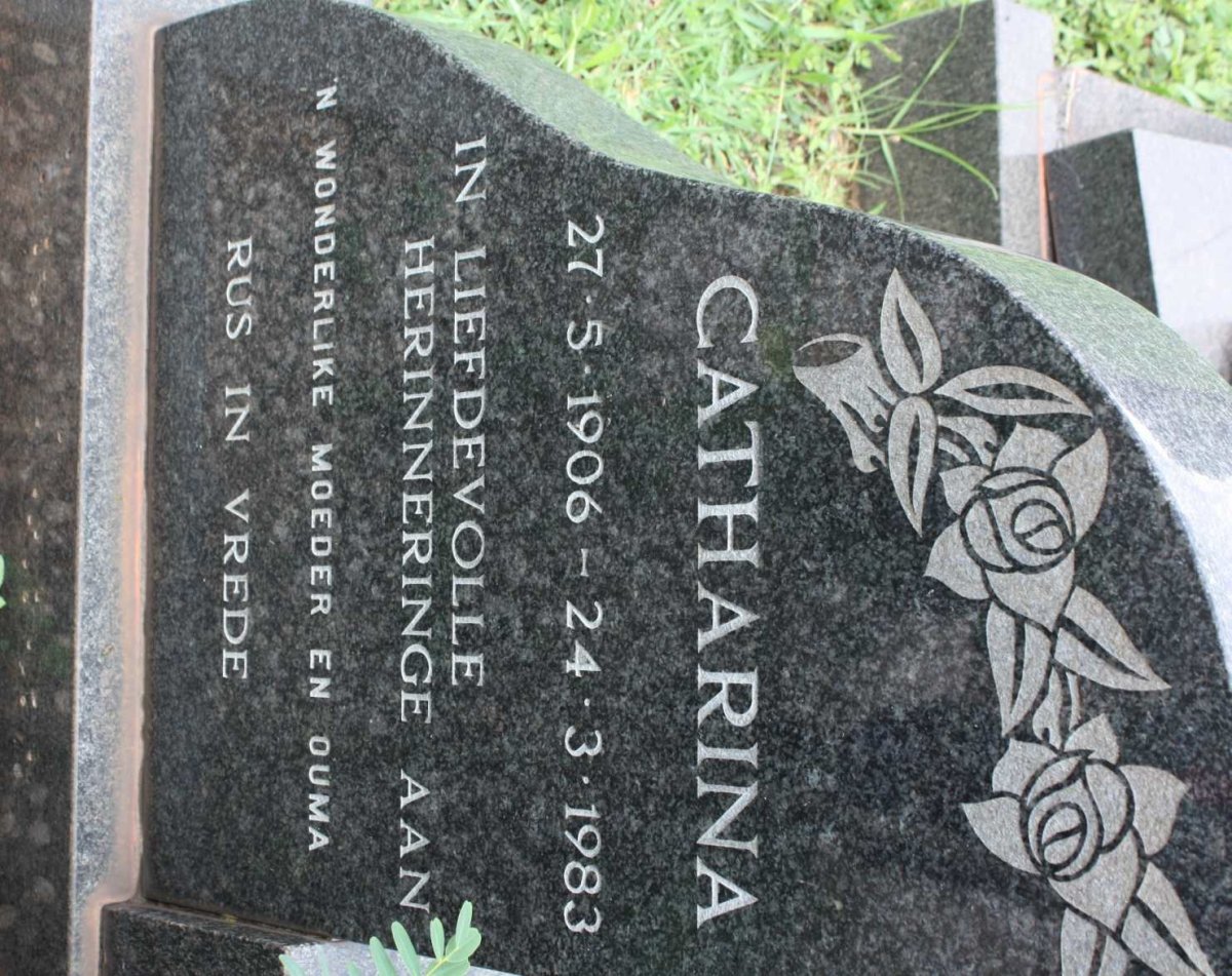 ? Catharina 1906-1983