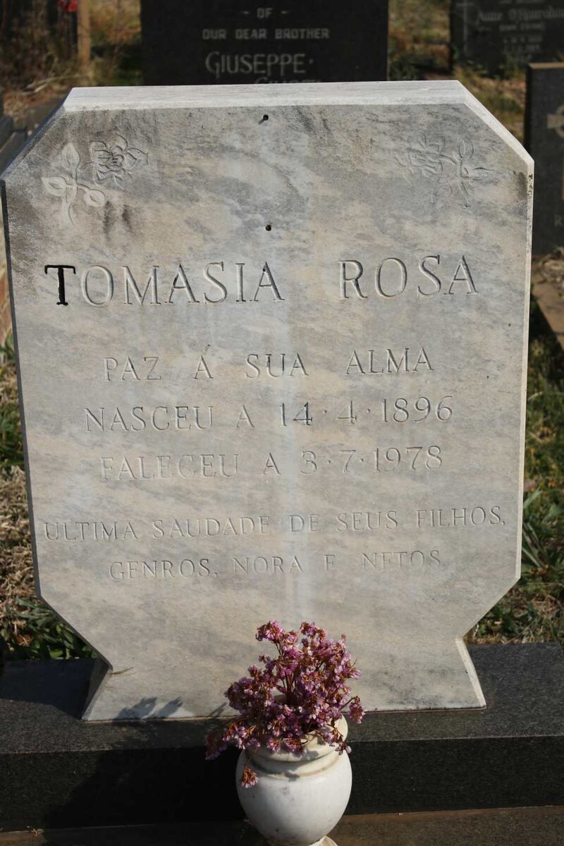 ? Tomasia Rosa 1896-1978