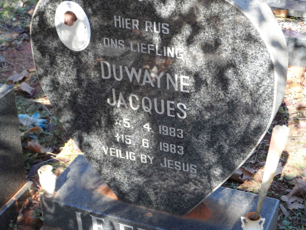 ? Duwayne Jacques, le 1983-1983