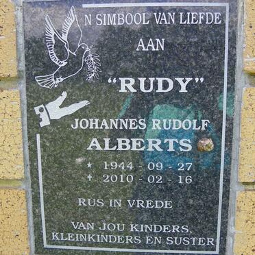 ALBERTS Johannes Rudolf 1944-2010