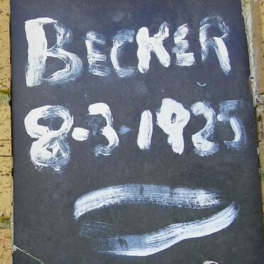 BECKER 1925