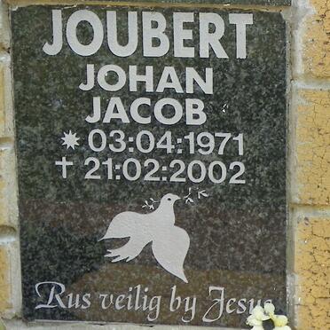 JOUBERT Johan Jacob 1971-2002