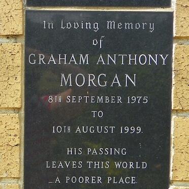 MORGAN Graham Anthony 1975-1999