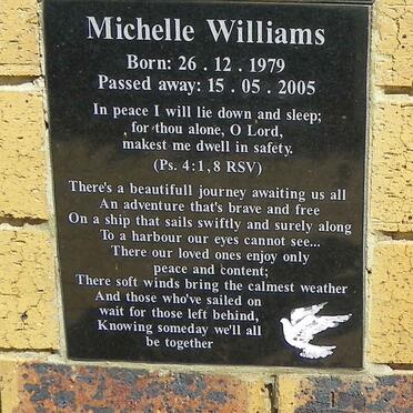 WILLIAMS Michelle 1979-2005