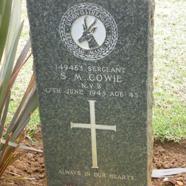 COWIE S.M. -1945
