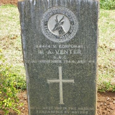 VENTER W.A. -1944