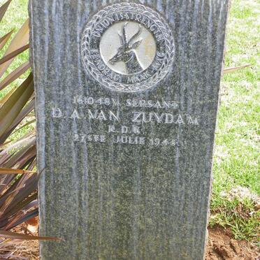 ZUYDAM D.A., van -1945