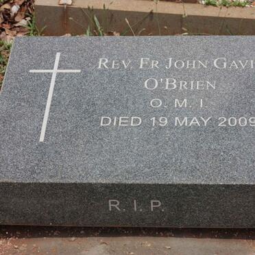 O'BRIEN John Gavin -2009