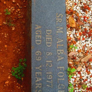 FOLGER Alba M. -1977