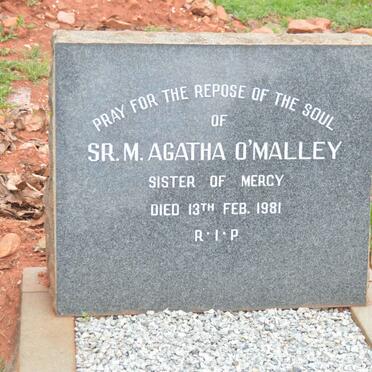 O'MALLEY M. Agatha -1981