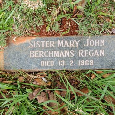 REGAN Mary John Berchmans -1969
