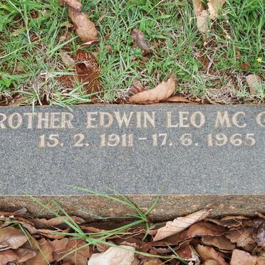 MCGURK Edwin Leo 1911-1965