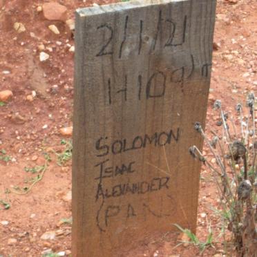 ALEXANDER Solomon Isaac -2021