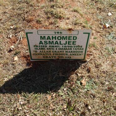 ASMALJEE Mahomed -2008