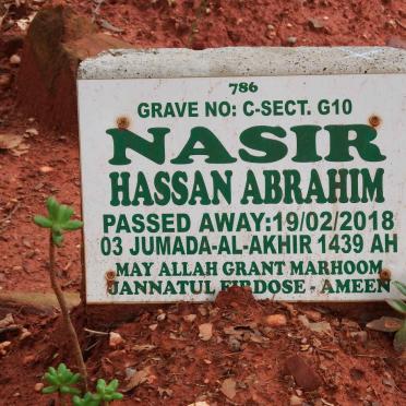 ABRAHIM Nasir Hassan -2018