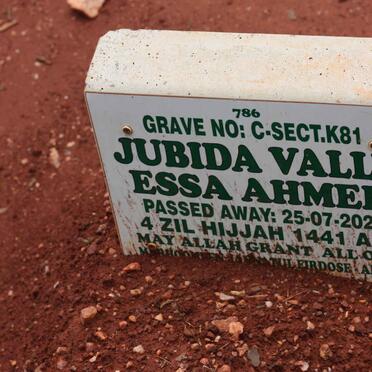 AHMED Jubida Vally Essa -2020