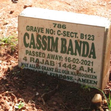 BANDA Cassim -2021