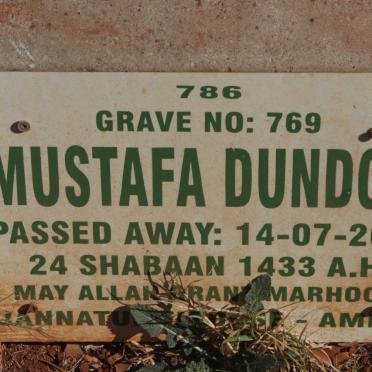 DUNDOYI Mustafa -2012