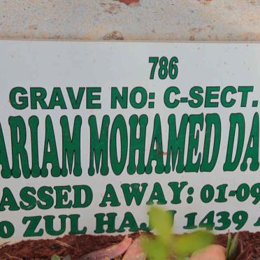 DAWOOD Mariam Mohamed -2018