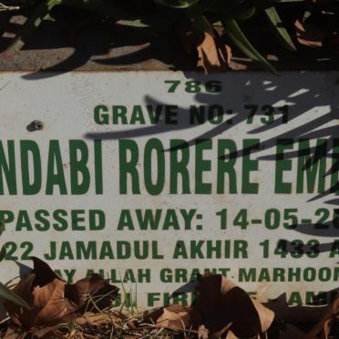 EMEDI Ndabi Rorere-2012