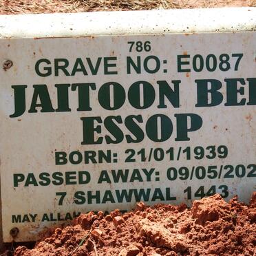 ESSOP Jaitoon Bee 1939-2022
