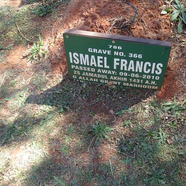 FRANCIS Ismael -2010