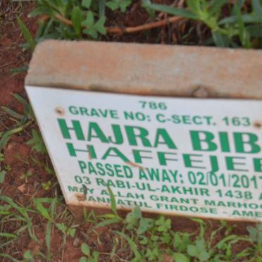 HAFFEJEE Hajra Bibi -2017