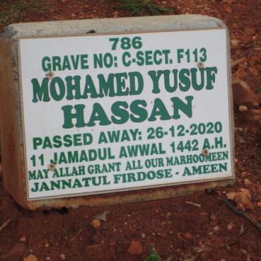 HASSAN Mohamed Yusuf -2020
