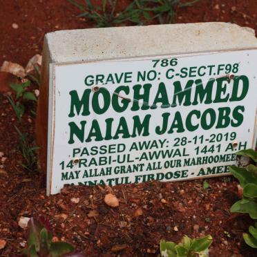 JACOBS Moghammed Naiam -2019