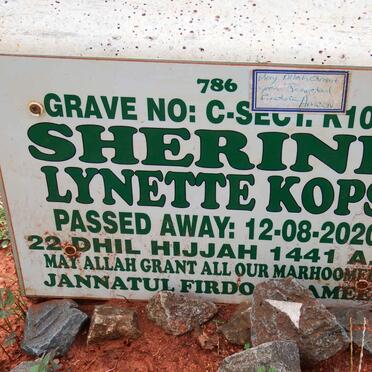 KOPS Sherine Lynette -2020