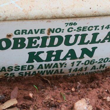 KHAN Obeidullah -2020