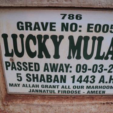 MULAZI Lucky -2022