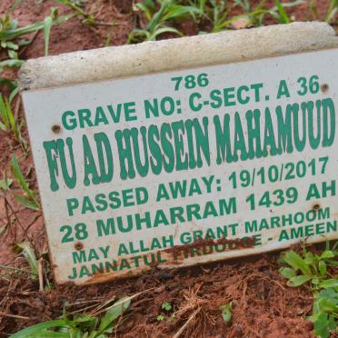 MAHAMUUD Fu Ad Hussein -2017