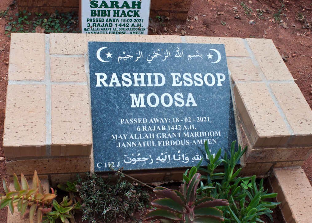 MOOSA Rashid Essop -2021