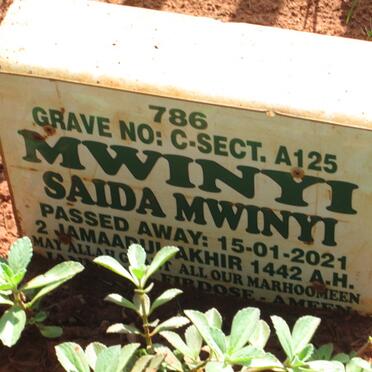 MWINYI Saida Mwinyi -2021